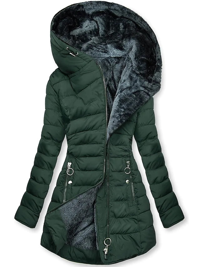Luxe Bequeme Winterjacke Für Frauen