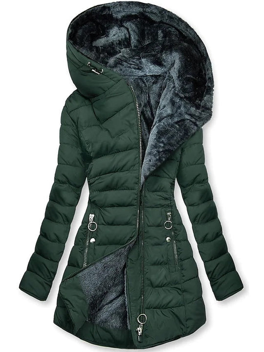 Luxe Bequeme Winterjacke Für Frauen