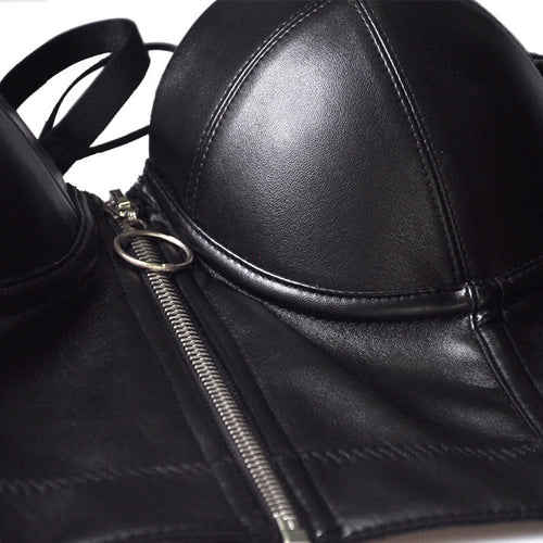 Heidi-Mode | Leder Korsett Form Von Top