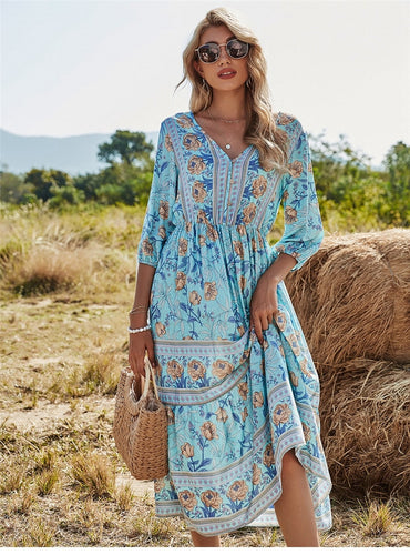 Heidi-Mode | Stilvolles Boho Sommerkleid