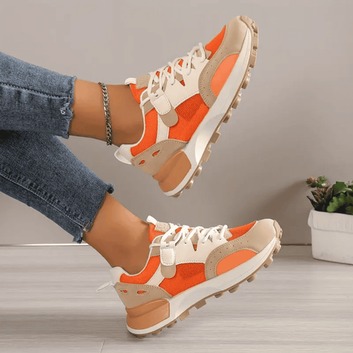 Heidi-Mode | Legere Damensneakers mit Farbkombinationen