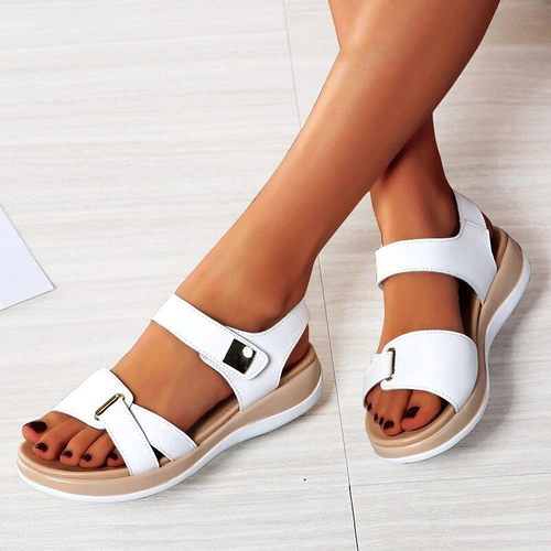 Heidi-Mode | Flache Orthopädische Sandalen für Damen