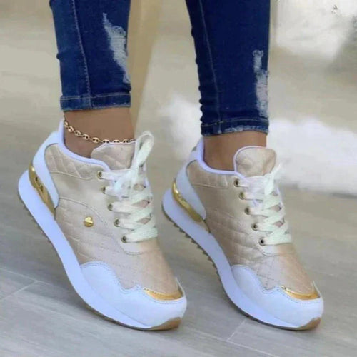Heidi | Damen Plateau Turnschuhe
