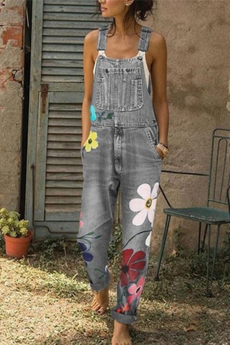 Heidi-Mode | Ärmelloser Denim-Overall
