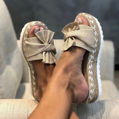 Heidi-Mode | Orthopädische Sandalen mit Schleifen-Design
