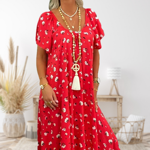 Klassisches Maxikleid im Boho-Stil