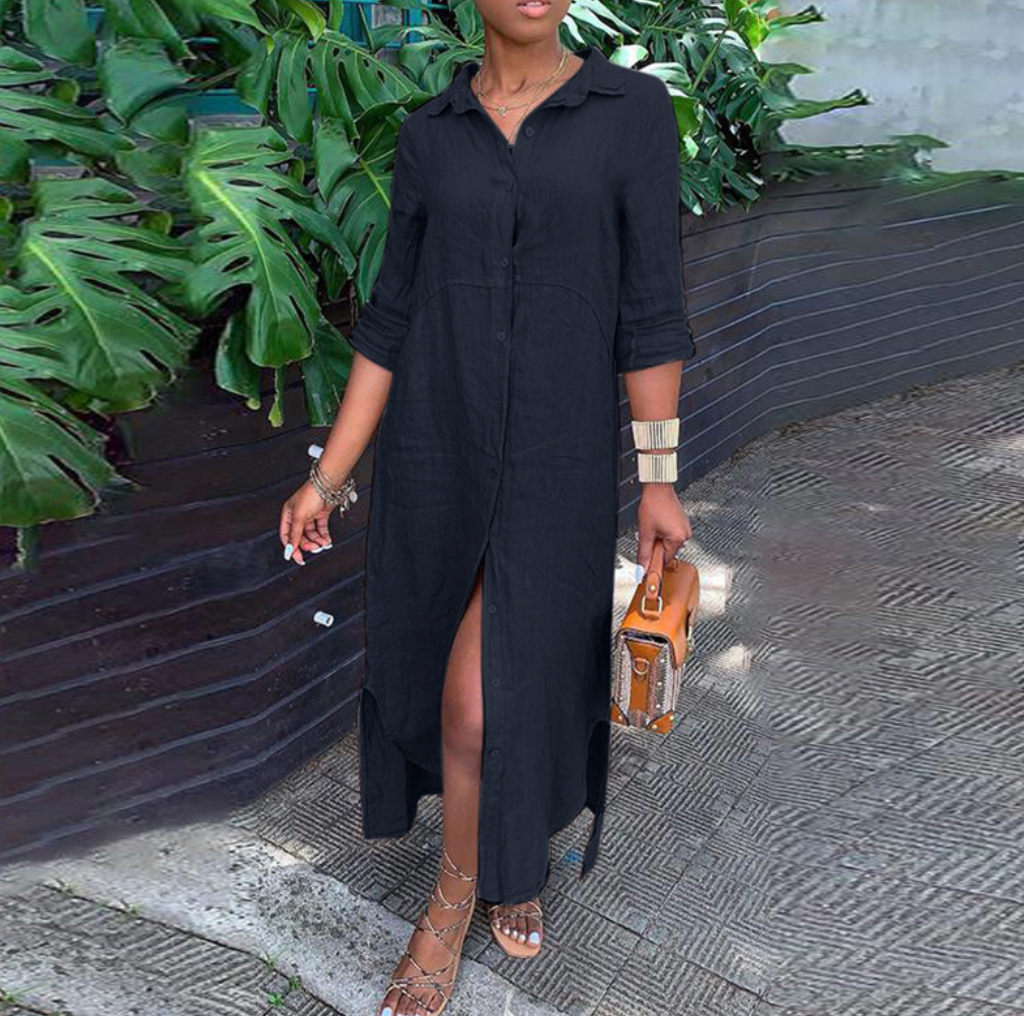 Heidi-Mode | Bequemes Hemdkleid aus