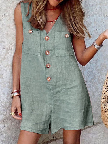 Heidi-Mode | Kurz Lässiger Jumpsuit