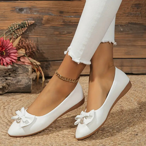 Heidi-Mode | Damen Schicke Schleifen Puppe Schuhe Elegant