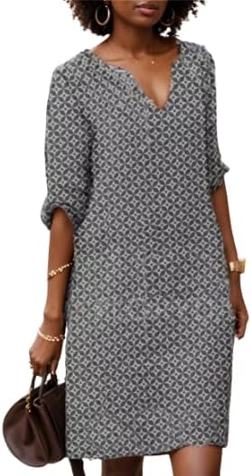 Zeitlose Midi-Kleid für Damen