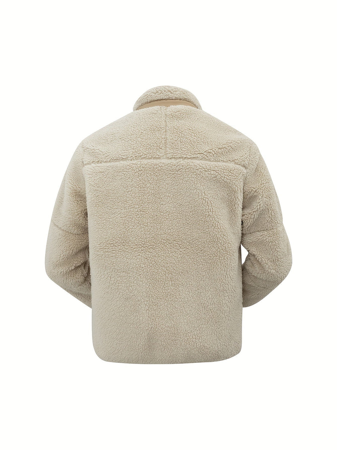 Heidi-Mode | Hoher Hals Winter Teddyjacke