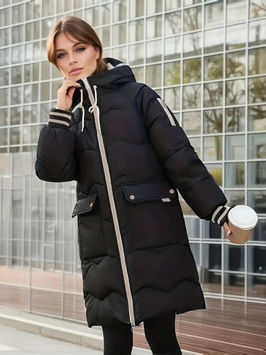 Heidi-Mode | Manteau Avec Capuche Et Fermeture Éclair Pour Femmes