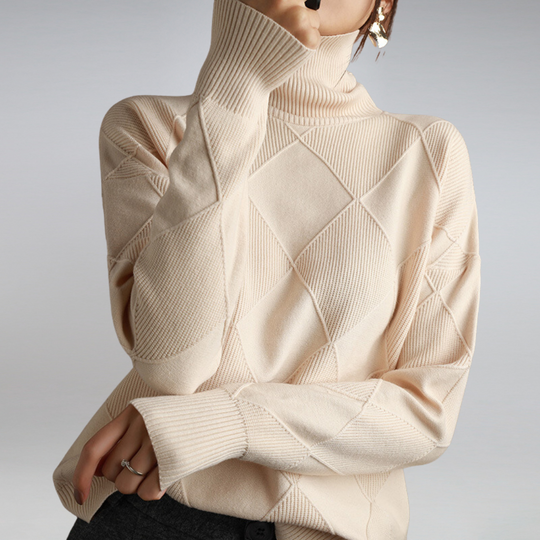 Heidi-Mode | Damen Cashmere Rollkragenpullover