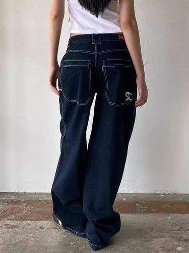 Heidi-Mode | Boyfriend Jeans Mit Taschenstickerei