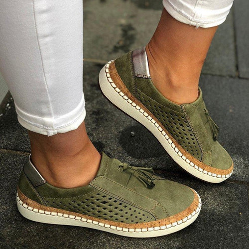Heidi-Mode | Luftdurchlässige Slip-Ons mit Orthopädischer Unterstützung