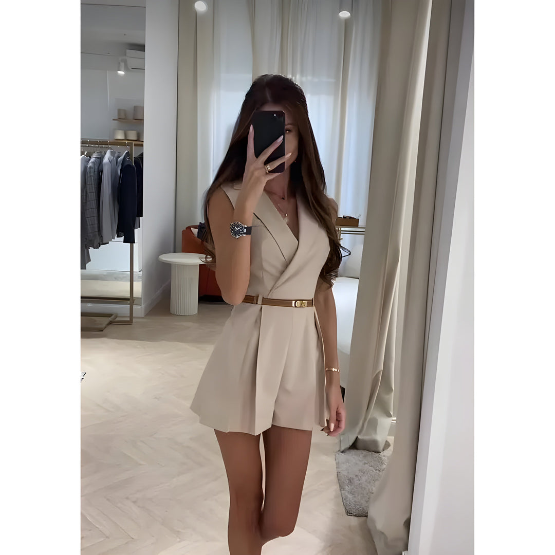 Heidi-Mode | Schickes Kurz-Jumpsuit Für Stilvolle Frauen