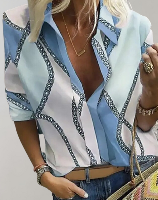 Langarmfreie Bluse für Damen