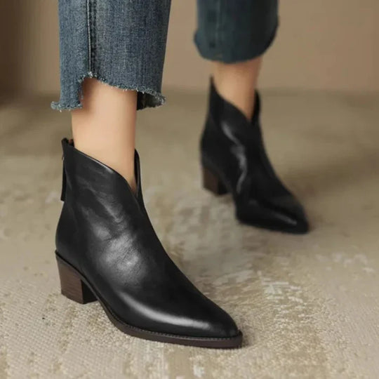 Heidi-Mode | Damen Spitzschuhe ankle boots