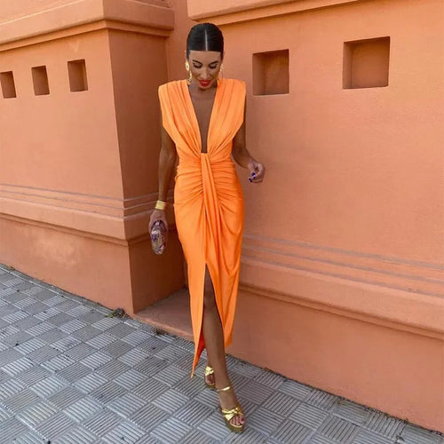 Glänzendes Partykleid