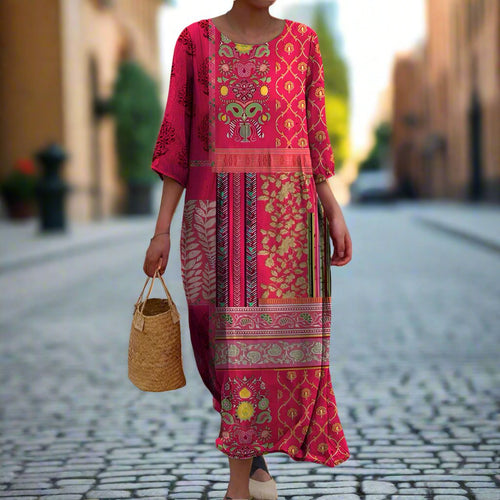 Heidi-Mode | Boho Kaftan Kleid