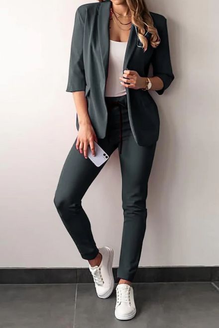 Heidi-Mode | Damen Blazer & Hosen Set