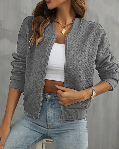 Heidi-Mode | Lässige Zip Jacke Mantel