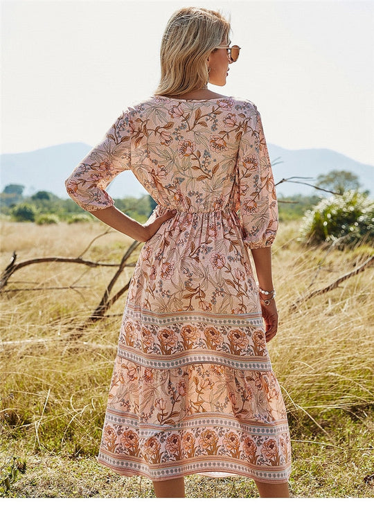 Heidi-Mode | Stilvolles Boho Sommerkleid