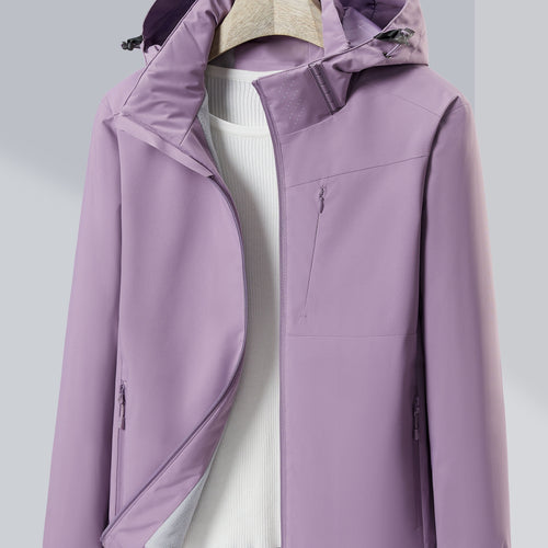 Heidi-Mode | Veste D'Extérieur Imperméable Et Coupe-Vent Avec Doublure Et Capuche En Polaire