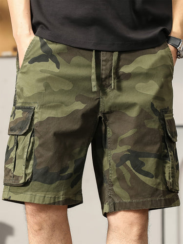 Heidi-Mode | Camouflage Cargo Shorts für Den Aktiven Mann