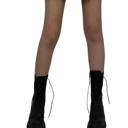 Heidi-Mode | Trendy Schnürstiefel mit Chunky Sohle