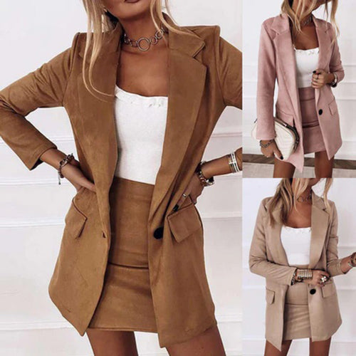 Heidi-Mode | Elegantes Wild Set Blazer und Rock