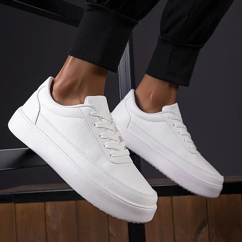 Heidi-Mode | Weiße Skateschuhe für Herren