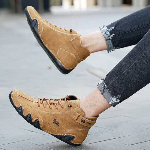 Heidi-Mode | Bequeme und rutschfeste Barfußschuhe aus echtem Leder