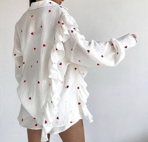 Heidi-Mode | Das Stylische und Einzigartige Set mit Hemd und Shorts