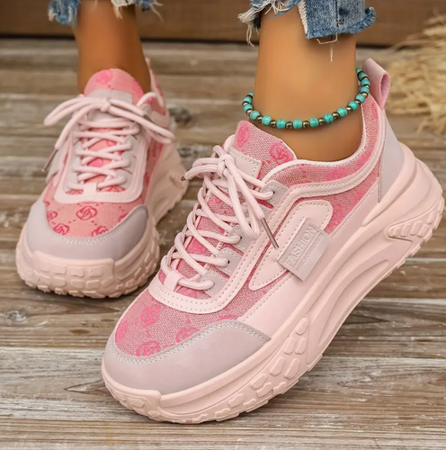 Heidi-Mode | Schuhe mit Blumenmuster