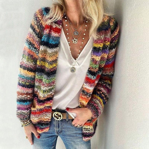 Heidi - Wunderschöner, warmer Cardigan in tollen Farben