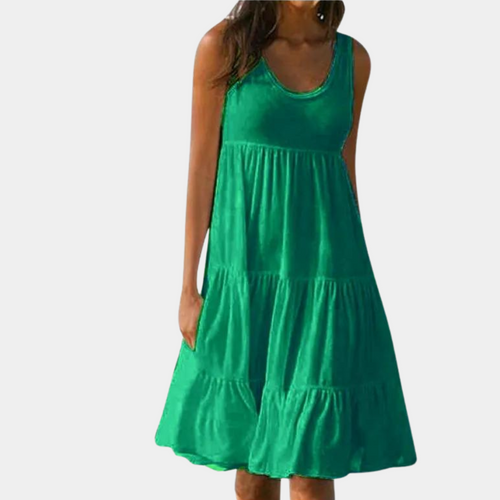Heidi-Mode | Komfortabel Ärmelloses Kleid Für Frauen