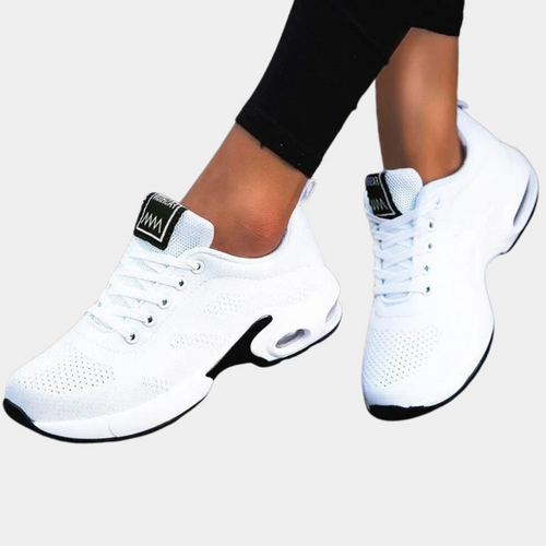 Heidi-Mode | Athletic Sneakers Atmungsaktives Mesh Gepolsterte Sohle Leichte Sportschuhe