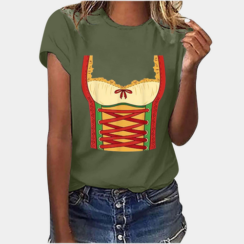 Heidi-Mode | Bequemes undStylisches T-Shirt für Oktoberfest