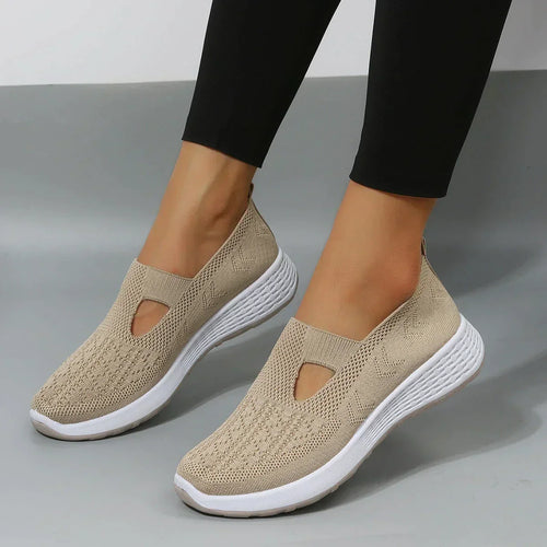 Heidi-Mode | Auf Lässigen Flachen Stoffschuhen