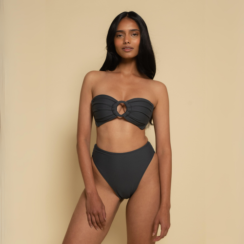 Heidi-Mode | Charcoal Paula Bikini Bund