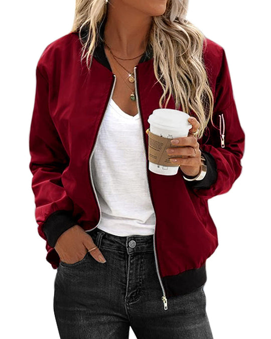Stilvolle Bomberjacke für Damen