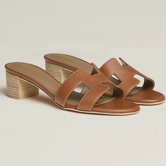 Heidi-Mode | Bequeme Rutschfeste Luxussandalen mit Absatz