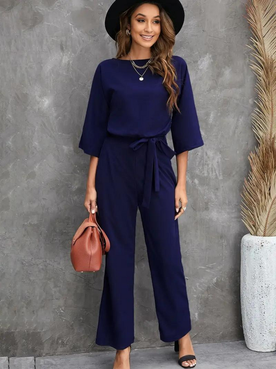 Heidi-Mode | Stylischer Jumpsuit mit Gürtel