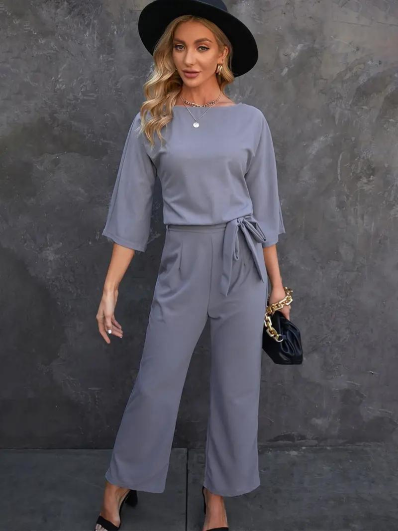 Heidi-Mode | Stylischer Jumpsuit mit Gürtel