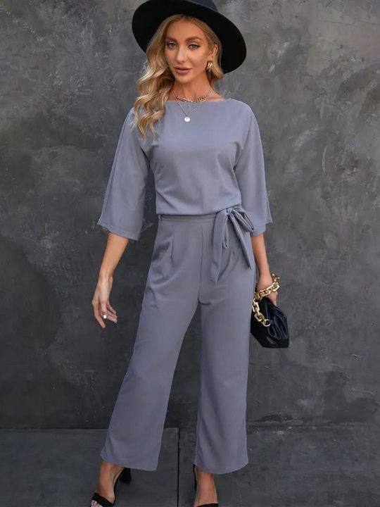 Heidi-Mode | Stylischer Jumpsuit mit Gürtel