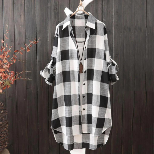 Heidi-Mode | Langarmshirt mit Knopfleiste