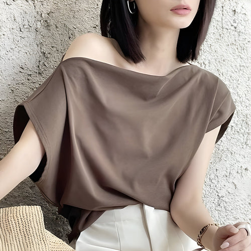Heidi-Mode | Elegantes Off Shoulder Top mit Lockere Passform