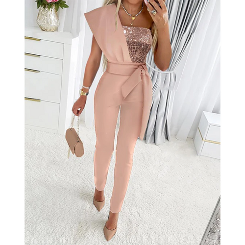 Heidi-Mode | Glitzer Jumpsuit für Damen