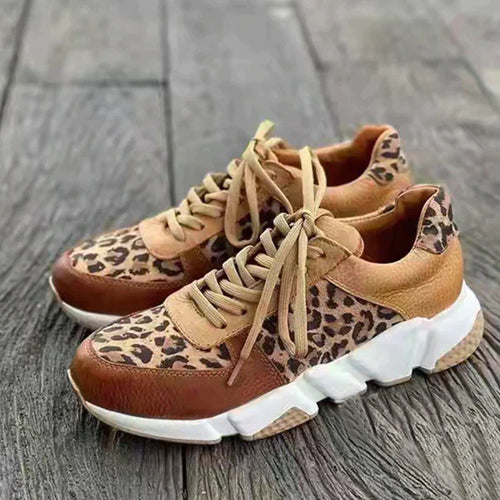 Judith™ - Lässige Turnschuhe mit Leopardenmuster